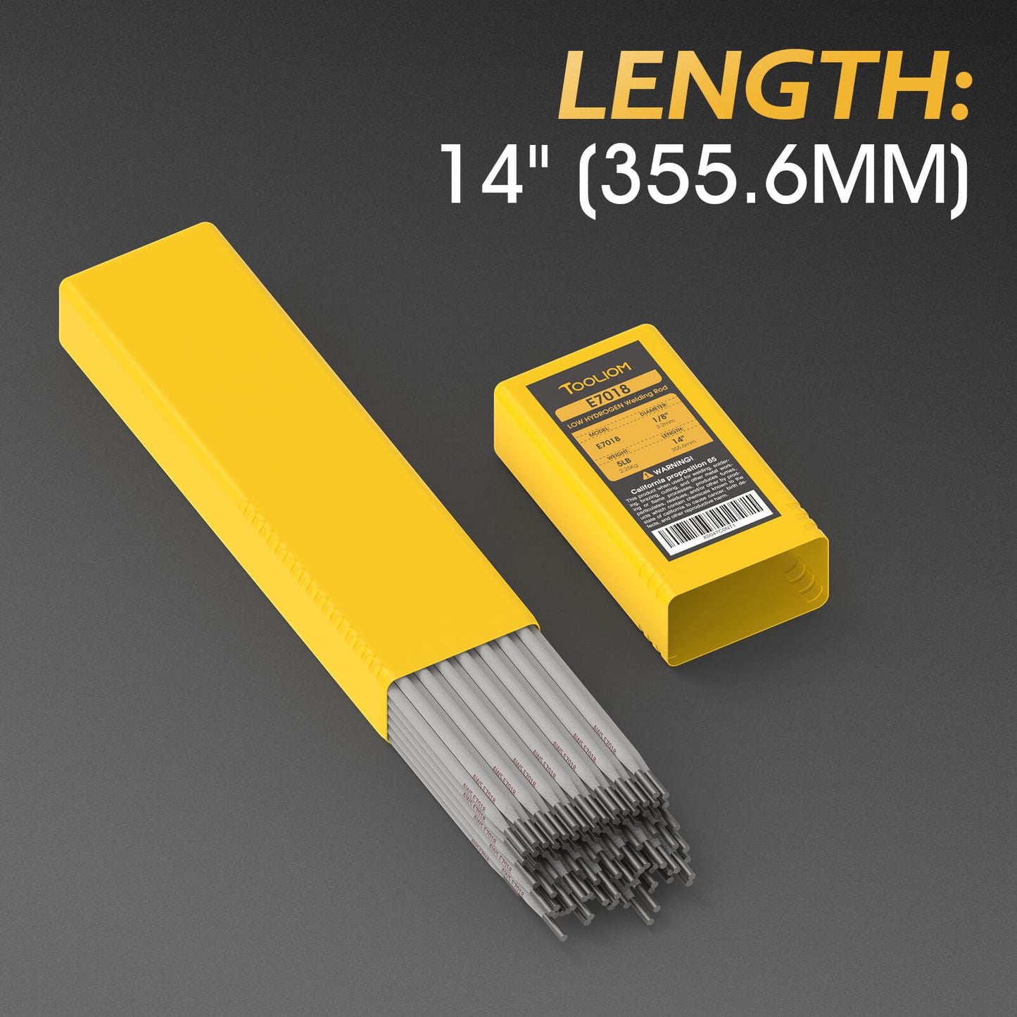 E7018 5LB Carbon Steel Stick Welding Electrodes