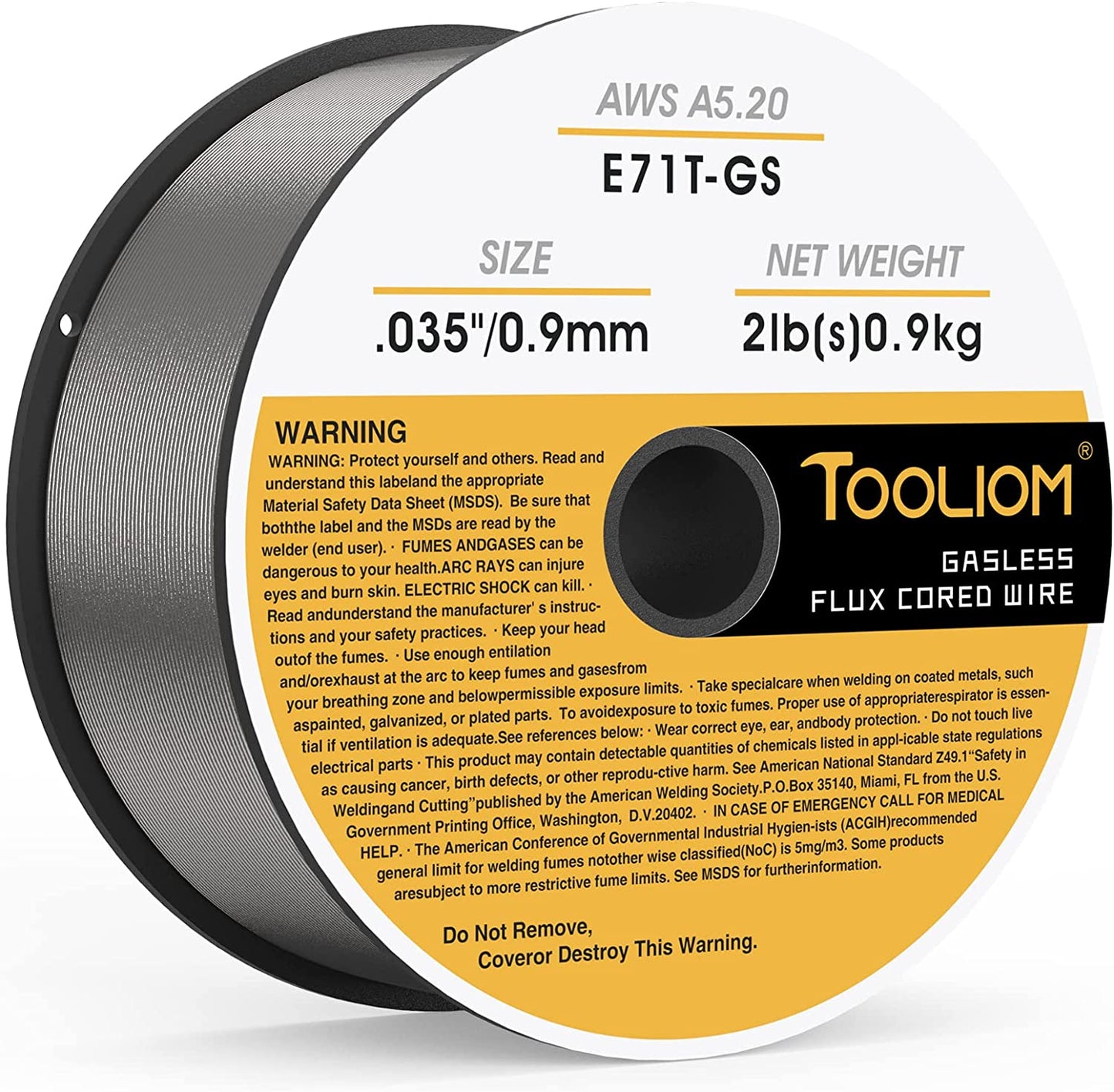 TOOLIOM E71T-GS Flux Core for TL-135M/TL-200M/TL-250M Pro