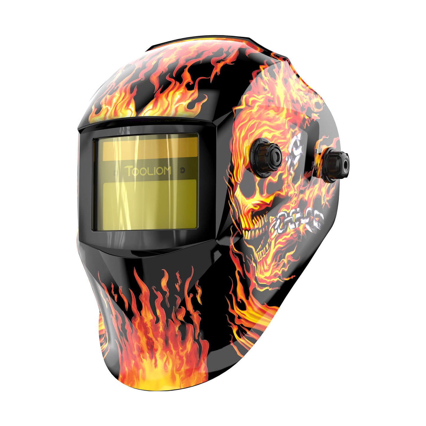 Auto-Darkening Welding Helmet – True Color Solar Powered Welder Hood with Grind Mode