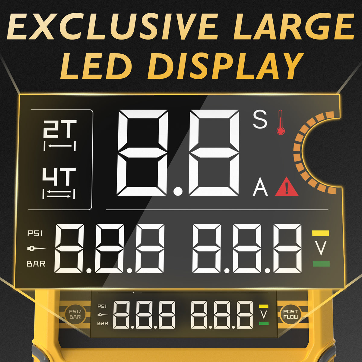 TOOLIOM TL-HJ-CUT-60-PRO-KIT 60A Non-Touch Pilot Arc Plasma Cutter, 110/220V Dual Voltage with Digital Display