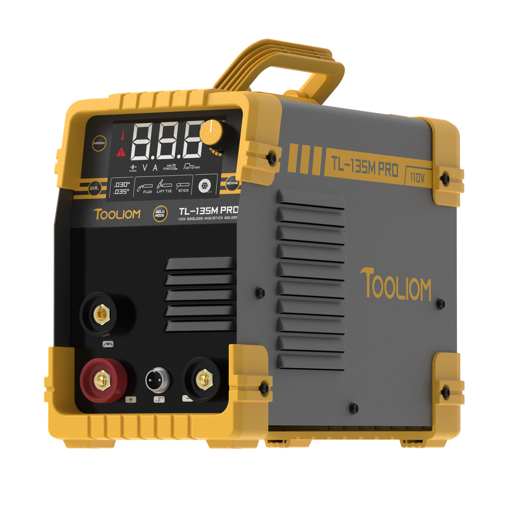MIG/Stick/TIG Multi-Process Welder TL-135M-PRO 3 in 1 IGBT DC Inverter ...