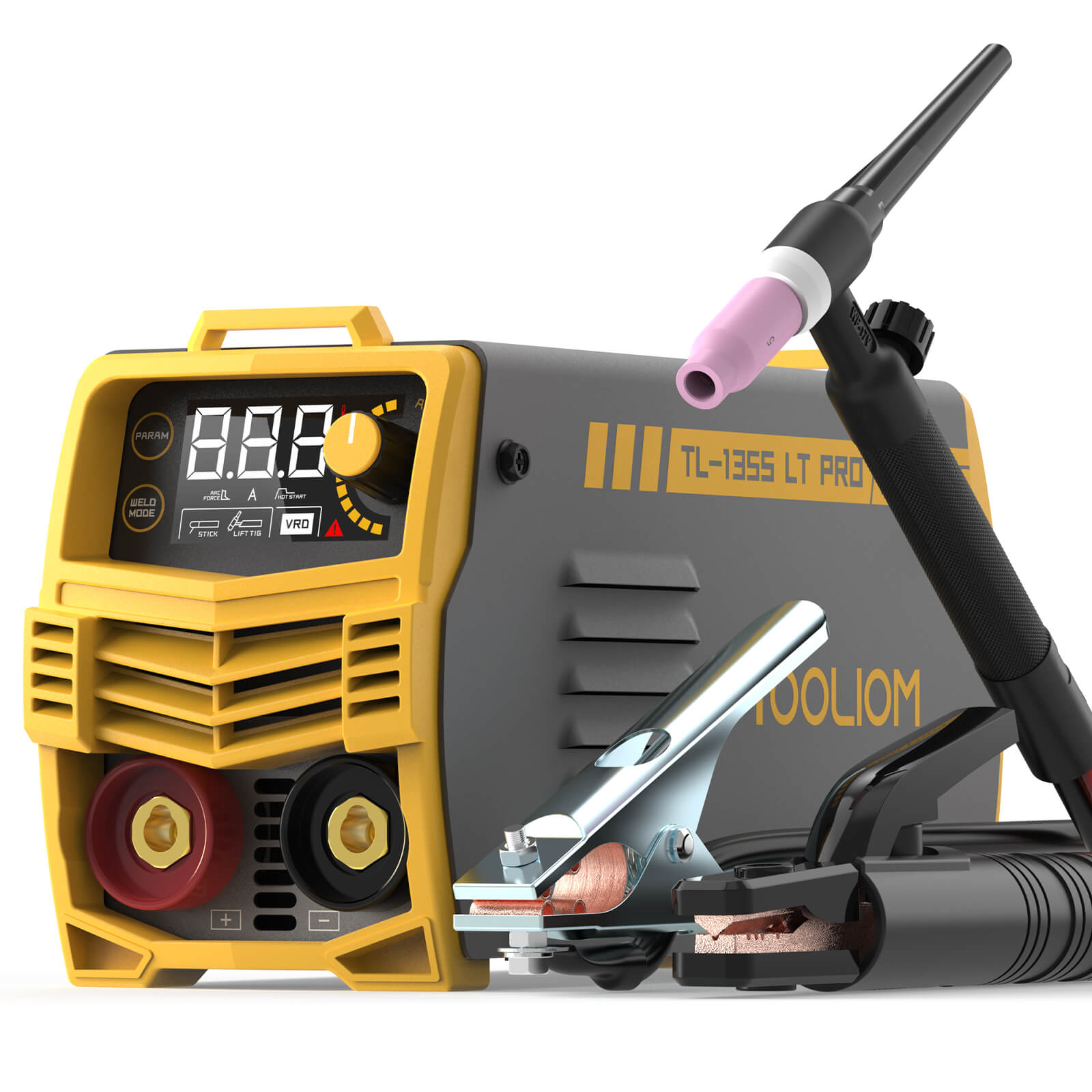 TOOLIOM 135A Stick Welder 110V MMA ARC Lift TIG Welding Machine