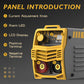 TOOLIOM 135A 110V Mini Stick Welder, DC Inverter ARC, Digital Display, Portable, 110V Only