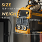 TOOLIOM 195A Stick/Lift TIG Welder with Torch, 110V/220V Dual Voltage, Synergic Control MMA Welding Machine with VRD, Hot Start & Arc Force
