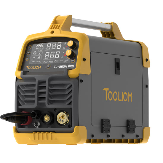 TOOLIOM TL-250M-PRO-NEW Aluminum Multi-Process Welder MIG/Lift TIG/Sti ...