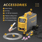 TOOLIOM TL-CUT-50-PRO 50A Plasma Cutter, 110/220V Dual Voltage IGBT Air Plasma Cutting Machine with Large LCD Display