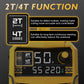 TOOLIOM TL-CUT-50-PRO 50A Plasma Cutter, 110/220V Dual Voltage IGBT Air Plasma Cutting Machine with Large LCD Display