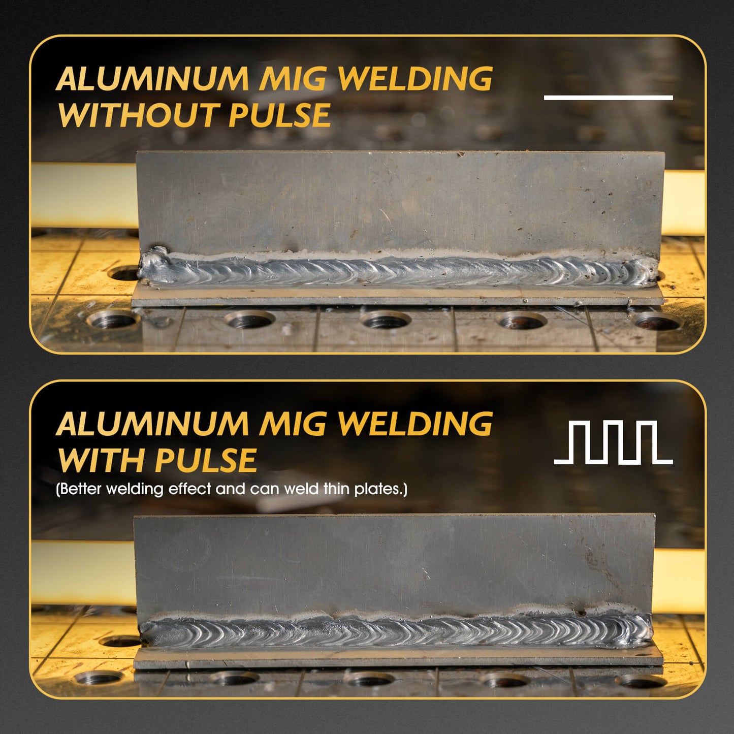 TOOLIOM 250A 6-in-1 Aluminum MIG Welder | 110V/220V Dual Voltage Multi-Process Welding Machine