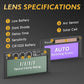 TOOLIOM Replacement Auto-Darkening Welding Lens Cartridge – True Color Solar ADF Filter, Shade 8-13, 2" x 4.25"