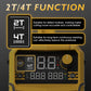 TOOLIOM TL-CUT-50 50A Plasma Cutter, 110/220V Dual Voltage IGBT Air Plasma Cutting Machine with Large LCD Display