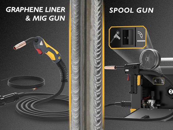 TOOLIOM TL-250M-PRO-NEW Aluminum Multi-Process Welder MIG/Lift TIG/Sti ...