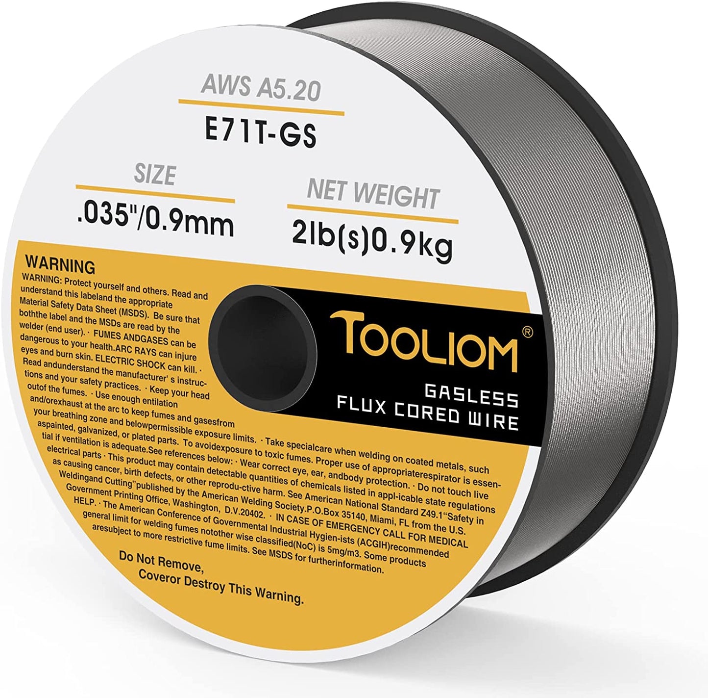 TOOLIOM E71T-GS Flux Core for TL-135M/TL-200M/TL-250M Pro